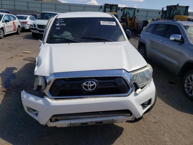 3TMLU4EN7DM118854 - 2013 TOYOTA TACOMA DOUBLE CAB WHITE photo 5