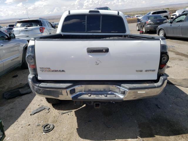 3TMLU4EN7DM118854 - 2013 TOYOTA TACOMA DOUBLE CAB WHITE photo 6