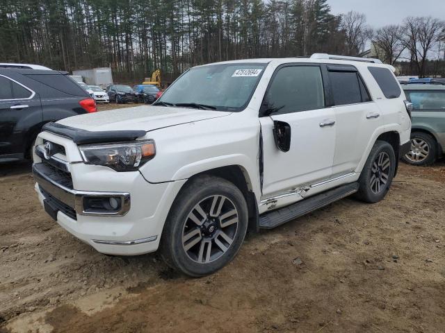 JTEBU5JR0F5242107 - 2015 TOYOTA 4RUNNER SR5 WHITE photo 1