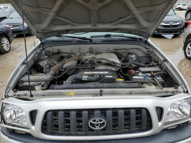 5TEGN92N84Z325109 - 2004 TOYOTA TACOMA DOUBLE CAB PRERUNNER SILVER photo 11