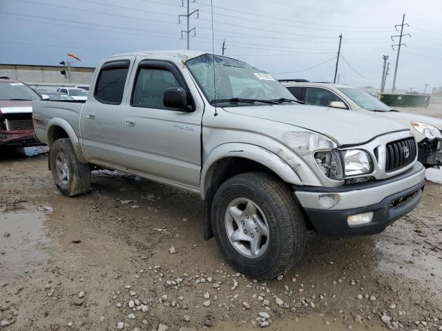 5TEGN92N84Z325109 - 2004 TOYOTA TACOMA DOUBLE CAB PRERUNNER SILVER photo 4