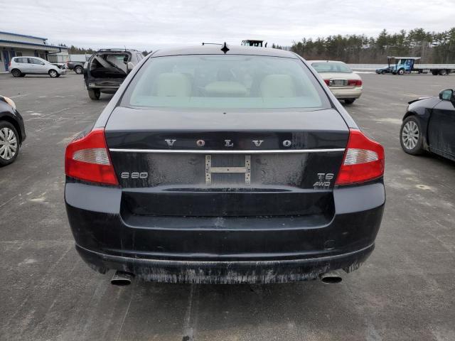 YV1902AH3C1153388 - 2012 VOLVO S80 T6 BLACK photo 6