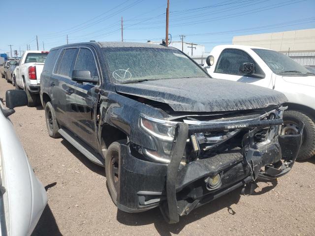 1GNLCDEC6HR330433 - 2017 CHEVROLET TAHOE POLICE BLACK photo 1