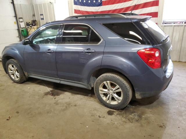 2GNFLNEKXD6198289 - 2013 CHEVROLET EQUINOX LT BLUE photo 2