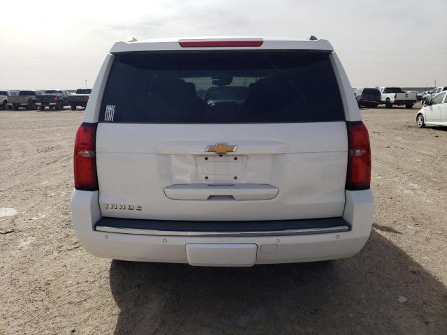 1GNSCCKC9GR300240 - 2016 CHEVROLET TAHOE C1500 LTZ WHITE photo 6