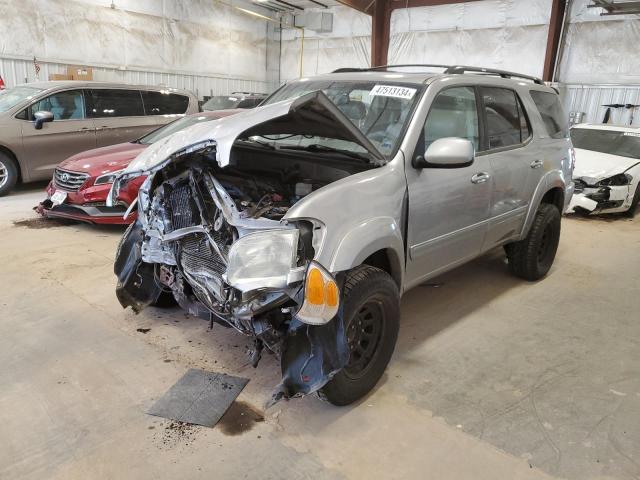 5TDBT48A92S062968 - 2002 TOYOTA SEQUOIA LIMITED SILVER photo 1