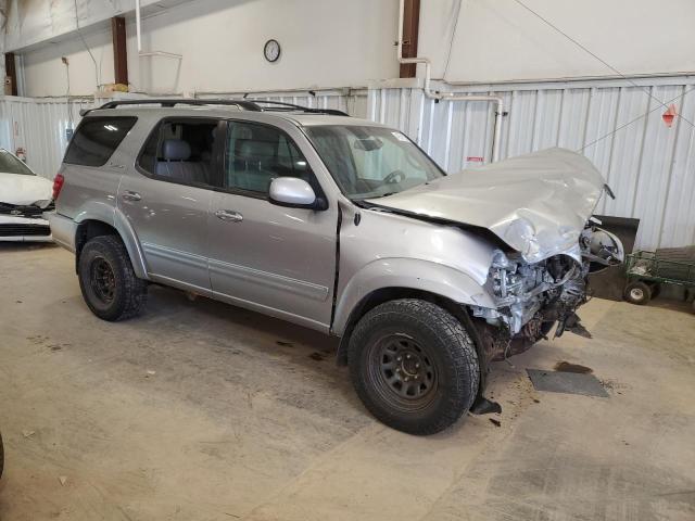 5TDBT48A92S062968 - 2002 TOYOTA SEQUOIA LIMITED SILVER photo 4