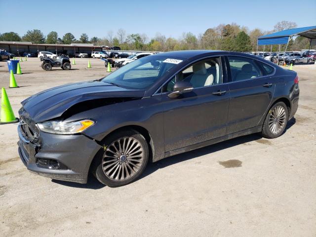 3FA6P0K92FR151860 - 2015 FORD FUSION TITANIUM GRAY photo 1