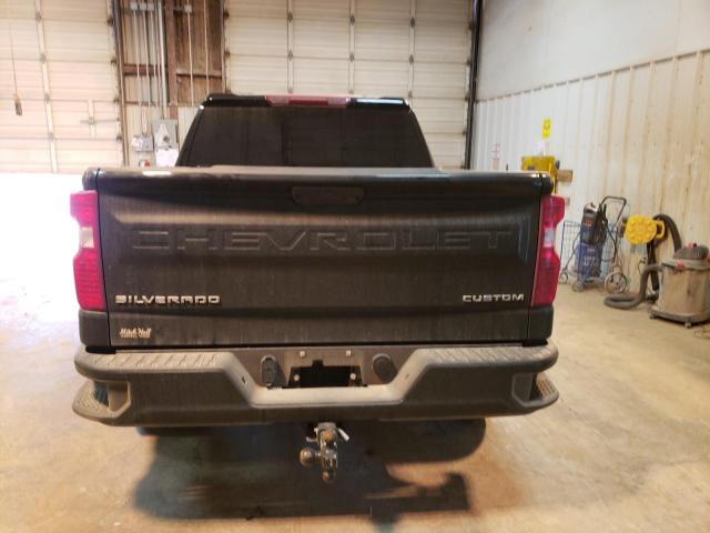 3GCPDBEK6NG538049 - 2022 CHEVROLET SILVERADO K1500 CUSTOM BLACK photo 6