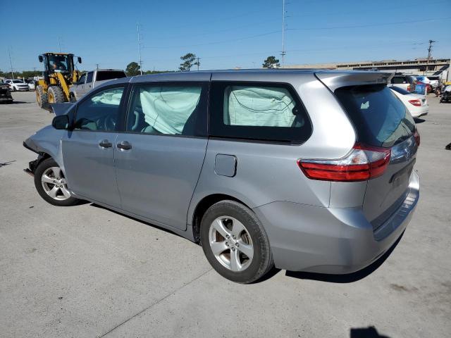 5TDZK3DC7GS756195 - 2016 TOYOTA SIENNA SILVER photo 2