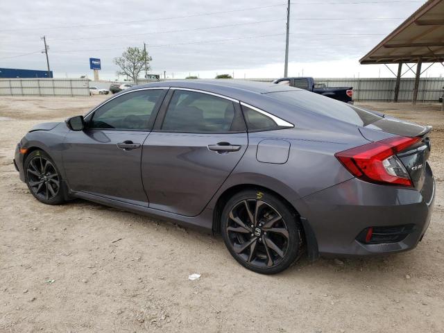 19XFC2F80LE000473 - 2020 HONDA CIVIC SPORT GRAY photo 2