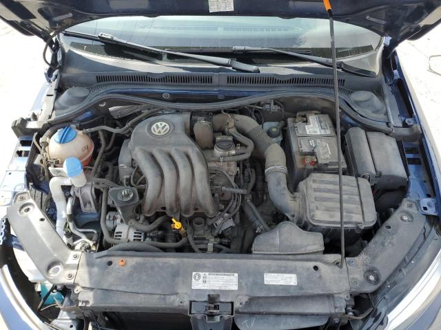 3VW2K7AJ2DM224406 - 2013 VOLKSWAGEN JETTA BASE Կապույտ լուսանկար 11