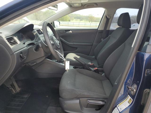 3VW2K7AJ2DM224406 - 2013 VOLKSWAGEN JETTA BASE Կապույտ լուսանկար 7