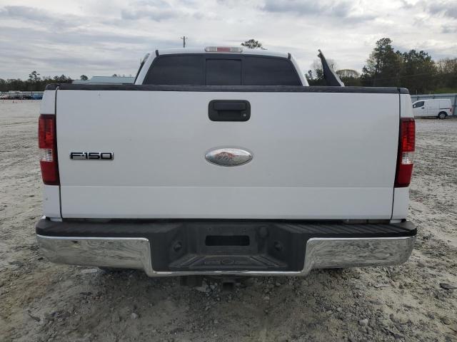 1FTRW12W06FB14938 - 2006 FORD F150 SUPERCREW WHITE photo 6