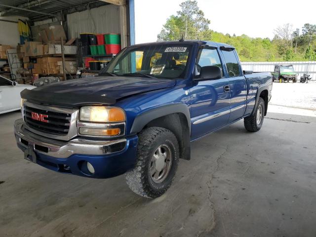 1GTEK19T43E193764 - 2003 GMC NEW SIERRA K1500 BLUE photo 1