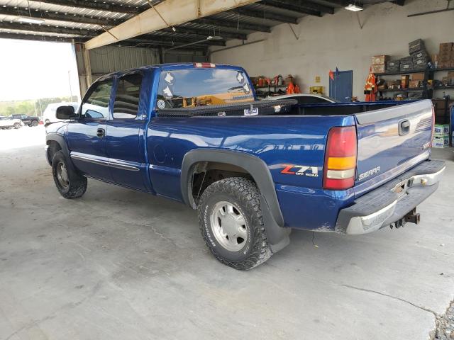 1GTEK19T43E193764 - 2003 GMC NEW SIERRA K1500 BLUE photo 2