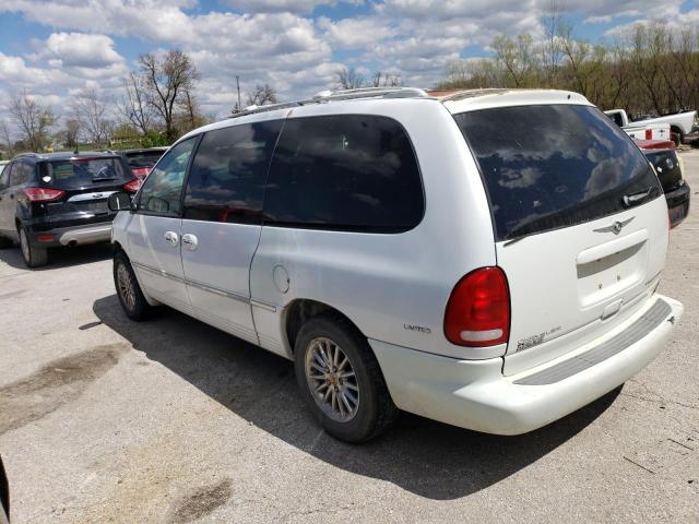 1C4GP64L5YB673660 - 2000 CHRYSLER TOWN & COU LIMITED WHITE photo 2