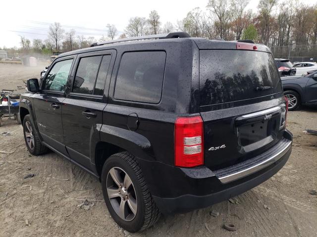 1C4NJRFB4GD500763 - 2016 JEEP PATRIOT LATITUDE BLACK photo 2