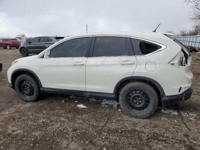 2HKRM4H58EH125373 - 2014 HONDA CR-V EX WHITE photo 2