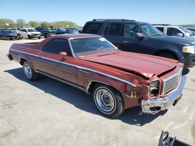 1D80Q6R518080 - 1976 CHEVROLET EL CAMINO BROWN photo 4