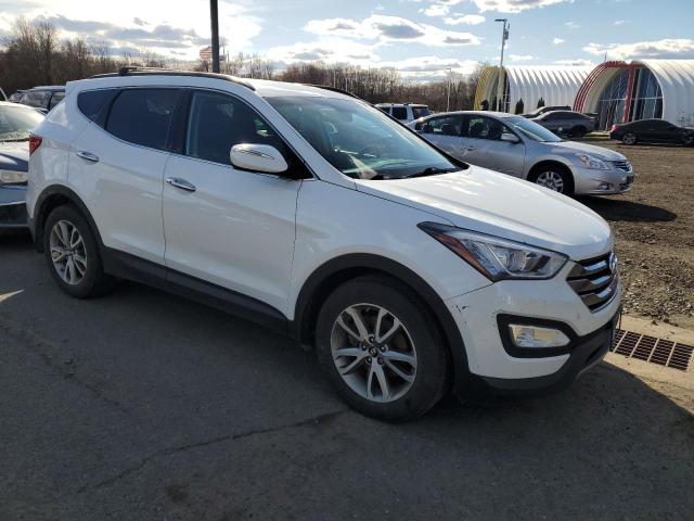 5XYZUDLA1EG150286 - 2014 HYUNDAI SANTA FE S WHITE photo 4