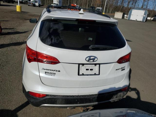 5XYZUDLA1EG150286 - 2014 HYUNDAI SANTA FE S WHITE photo 6