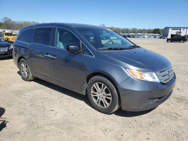 5FNRL5H40CB044573 - 2012 HONDA ODYSSEY EX GRAY photo 4