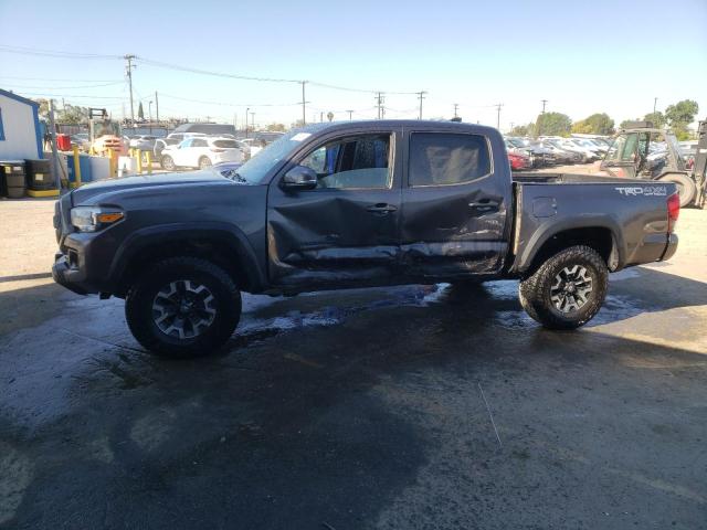 3TMCZ5AN9JM156952 - 2018 TOYOTA TACOMA DOUBLE CAB CHARCOAL photo 1