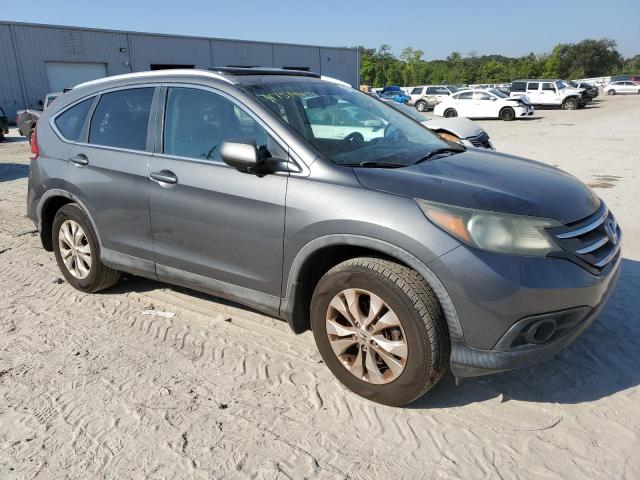 5J6RM3H75DL015932 - 2013 HONDA CR-V EXL GRAY photo 4