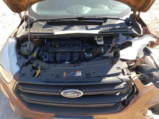 1FMCU0F74HUB71663 - 2017 FORD ESCAPE S BROWN photo 12