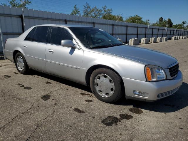 1G6KE57Y31U129740 - 2001 CADILLAC DEVILLE DHS SILVER photo 4