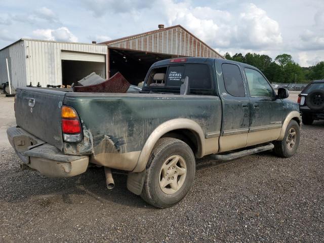 5TBRT3414YS103670 - 2000 TOYOTA TUNDRA ACCESS CAB 绿色 照片 3
