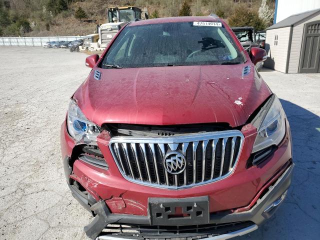 KL4CJCSB3FB034242 - 2015 BUICK ENCORE RED photo 5