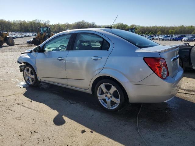 1G1JE5SB7G4160406 - 2016 CHEVROLET SONIC LTZ SILVER photo 2