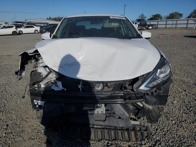 3N1AB7AP3KY423573 - 2019 NISSAN SENTRA S WHITE photo 5