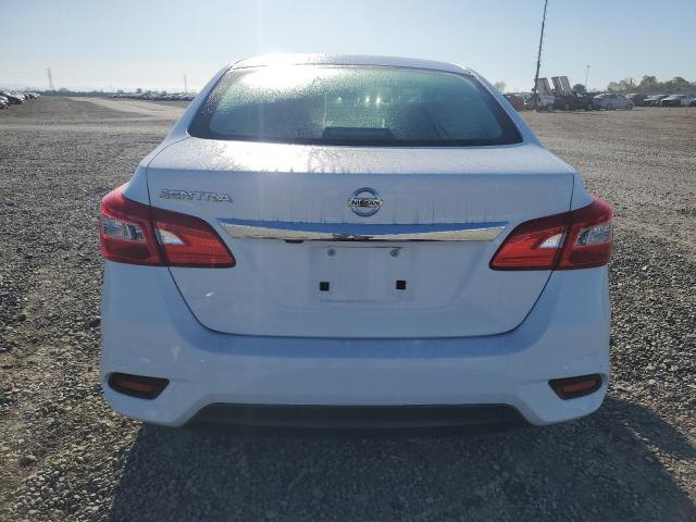 3N1AB7AP3KY423573 - 2019 NISSAN SENTRA S WHITE photo 6