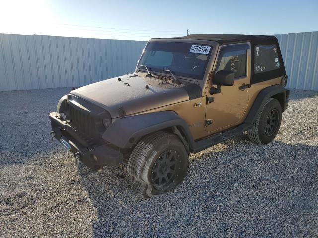 1C4AJWAG6FL588963 - 2015 JEEP WRANGLER SPORT GOLD photo 1