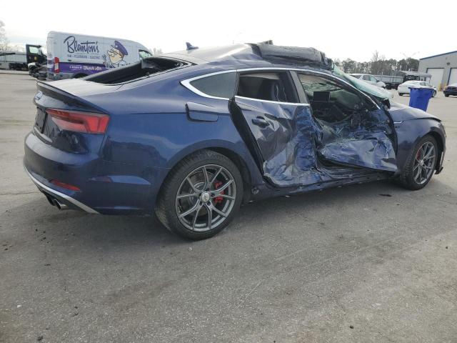 WAUC4CF53JA045092 - 2018 AUDI S5 PRESTIGE 蓝色 照片 3