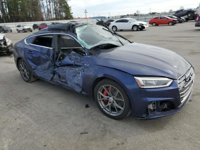 WAUC4CF53JA045092 - 2018 AUDI S5 PRESTIGE 蓝色 照片 4