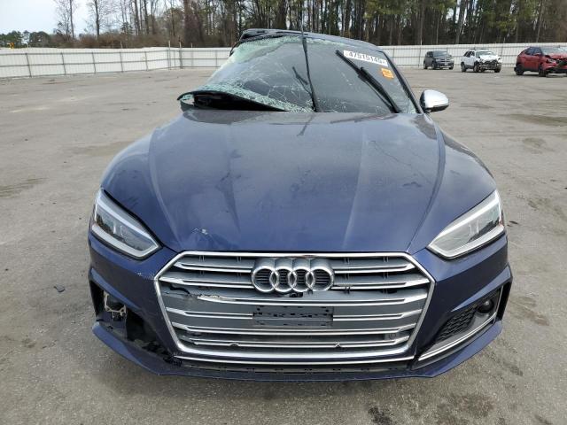 WAUC4CF53JA045092 - 2018 AUDI S5 PRESTIGE 蓝色 照片 5