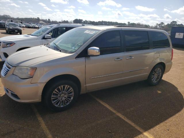 2C4RC1CG7DR770057 - 2013 CHRYSLER TOWN & COU TOURING L TAN photo 1