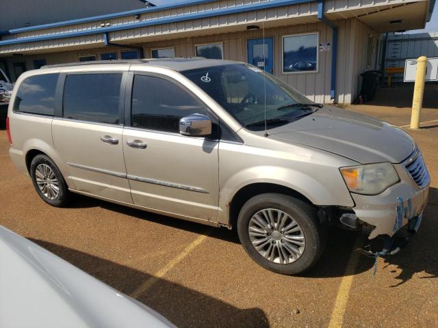 2C4RC1CG7DR770057 - 2013 CHRYSLER TOWN & COU TOURING L TAN photo 4