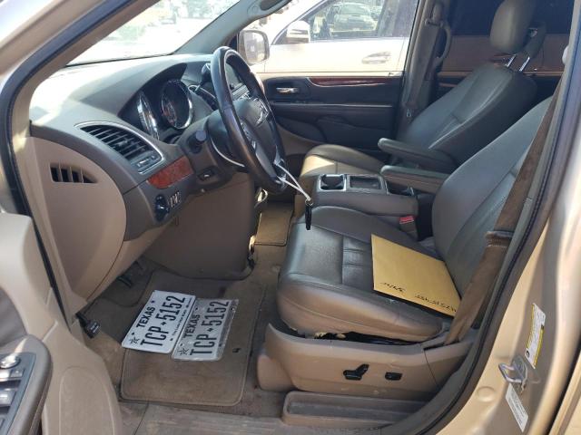 2C4RC1CG7DR770057 - 2013 CHRYSLER TOWN & COU TOURING L TAN photo 7