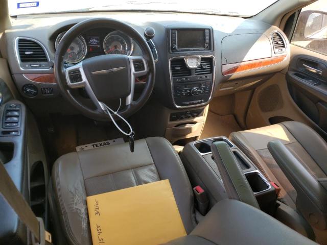 2C4RC1CG7DR770057 - 2013 CHRYSLER TOWN & COU TOURING L TAN photo 8