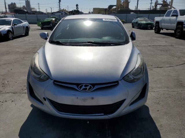 KMHDH4AE1GU481290 - 2016 HYUNDAI ELANTRA SE SILVER photo 5