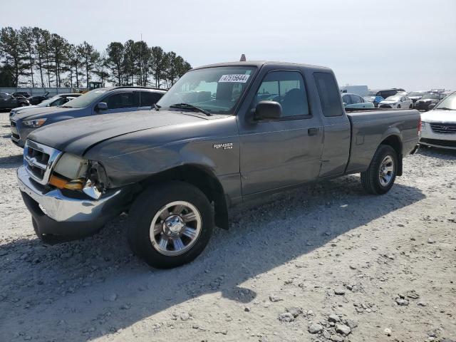 1FTYR14V9YPA73522 - 2000 FORD RANGER SUPER CAB GRAY photo 1