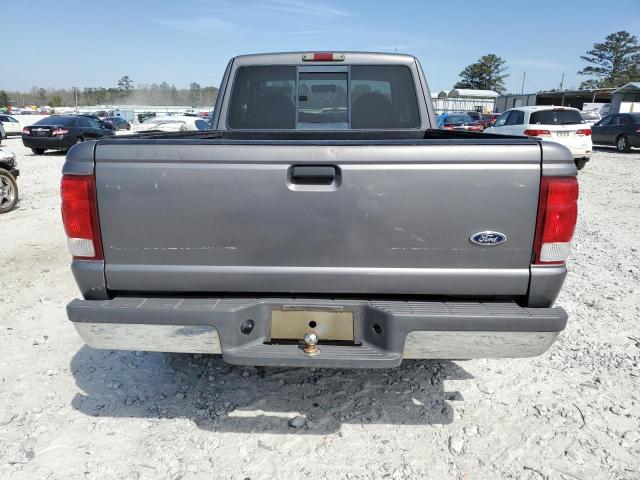 1FTYR14V9YPA73522 - 2000 FORD RANGER SUPER CAB GRAY photo 6