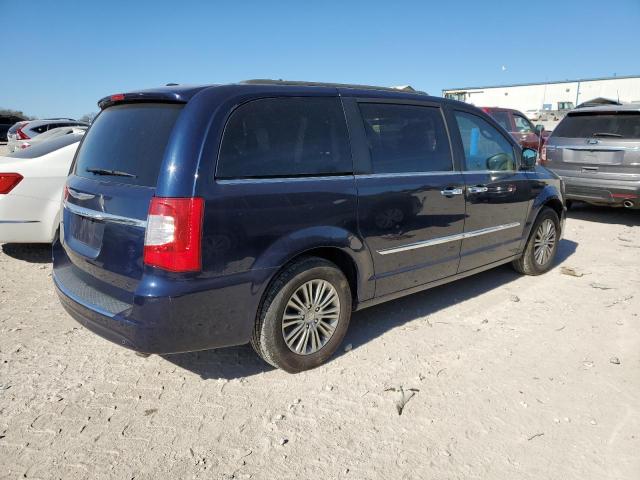 2C4RC1CG9FR520564 - 2015 CHRYSLER TOWN & COU TOURING L BLUE photo 3