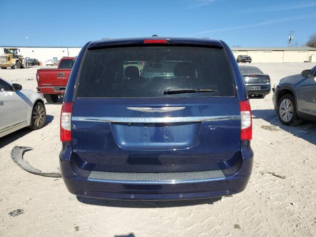 2C4RC1CG9FR520564 - 2015 CHRYSLER TOWN & COU TOURING L BLUE photo 6