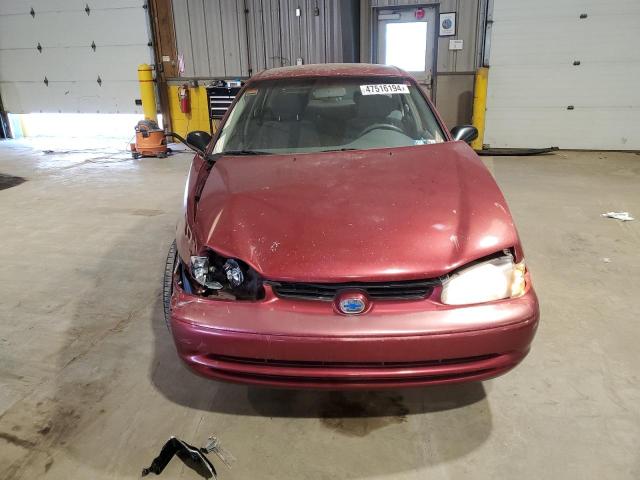 1Y1SK5280XZ449215 - 1999 CHEVROLET GEO PRIZM BASE RED photo 5